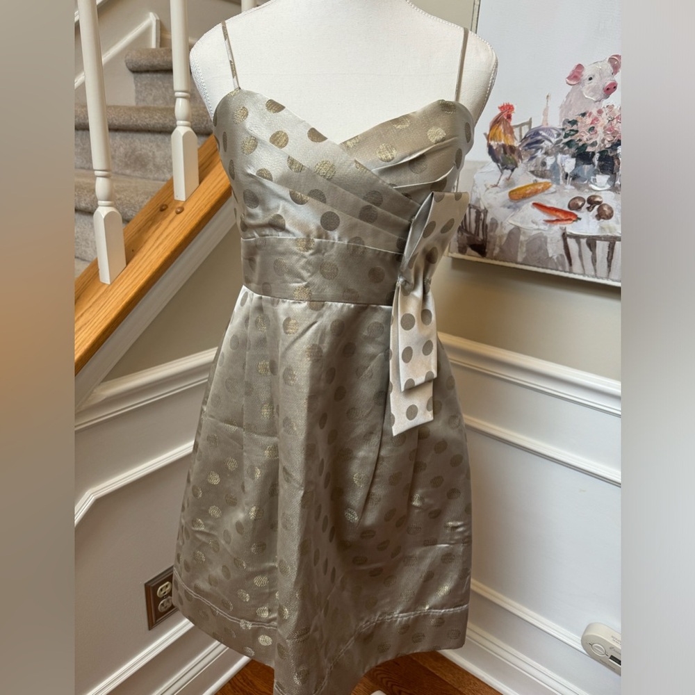 Eliza J strapless cocktail dress
